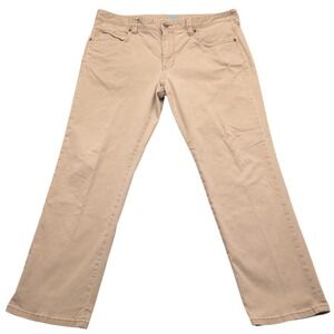 Tommy Bahama Mens 36x30 Chino‎ Pants Straight Leg Tan Cotton Tencel Blend